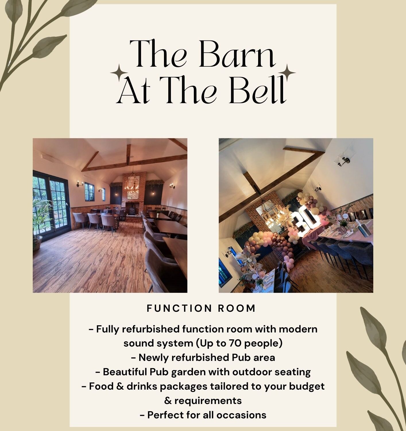 Barn at The Bell 2022